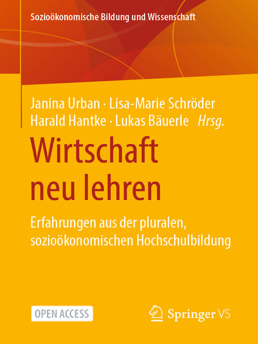 Title details for Wirtschaft neu lehren by Janina Urban - Available